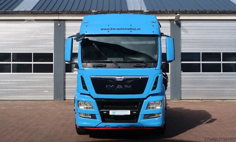 Crane truck MAN TGS 35.480 8X2-6/ HMF 2620/ ABROLLER+KRAN/ REMOTE