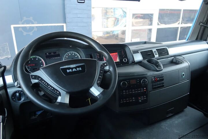 Crane truck MAN TGS 35.480 8X2-6/ HMF 2620/ ABROLLER+KRAN/ REMOTE