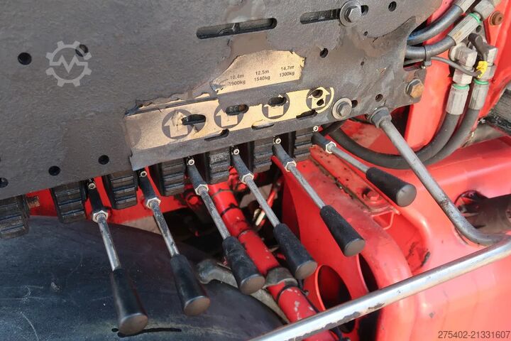 Crane truck MAN TGS 35.480 8X2-6/ HMF 2620/ ABROLLER+KRAN/ REMOTE