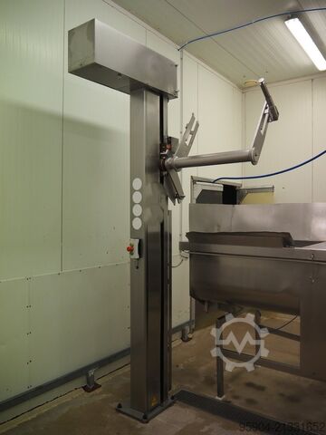 Tote-Behälter-Hebe- und Ladesystem Tote Bin Lifter Stainless Steel 