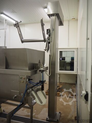 Tote-Behälter-Hebe- und Ladesystem Tote Bin Lifter Stainless Steel 