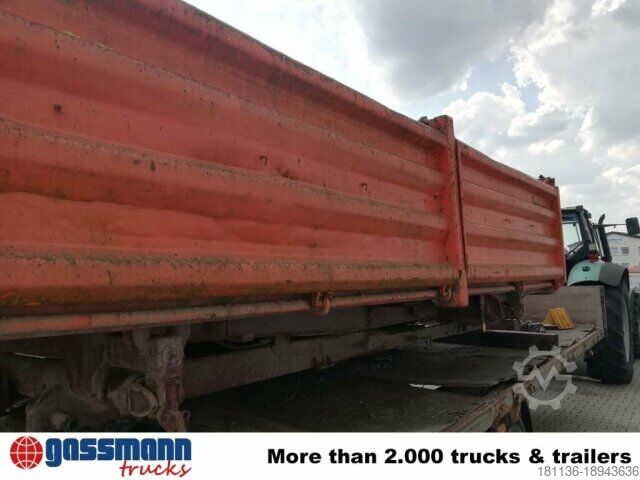 Tipper truck Meiller Kipppaufbau