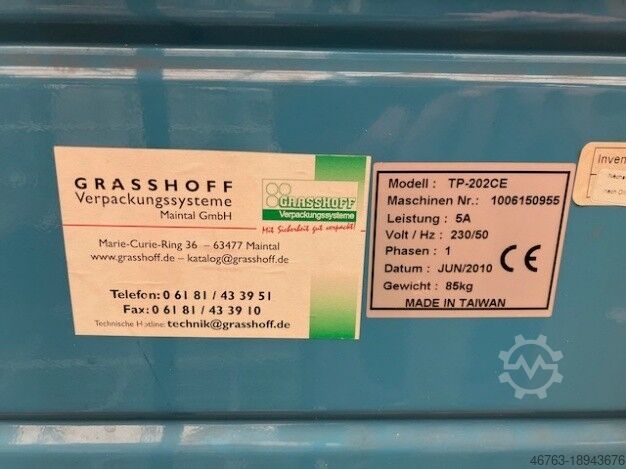 Strapping machine Grasshoff TP-202CE
