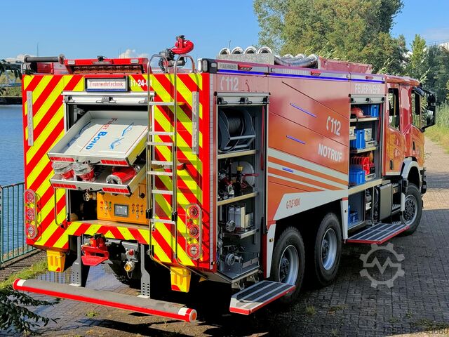 GTLF9500 large tank fire engine (firefighting vehicle) SCANIA P450 XT 6x6 Allrad