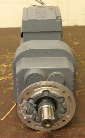 Gear motor 0.25 kW 55 rpm SEW EURODRIVE RF27 DRM/BR/Z/IS