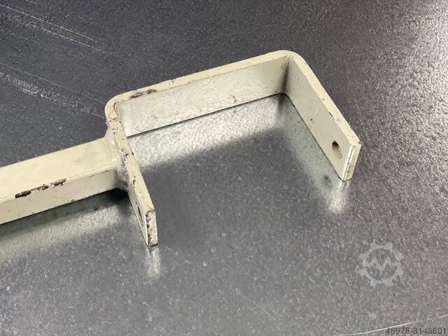 Fachteiler Fachtrenner Palettenregal Länge Rohr: 650 mm/ Materialfarbe: grauweiß