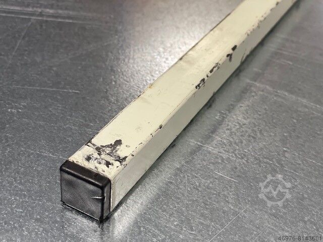 Fachteiler Fachtrenner Palettenregal Länge Rohr: 650 mm/ Materialfarbe: grauweiß