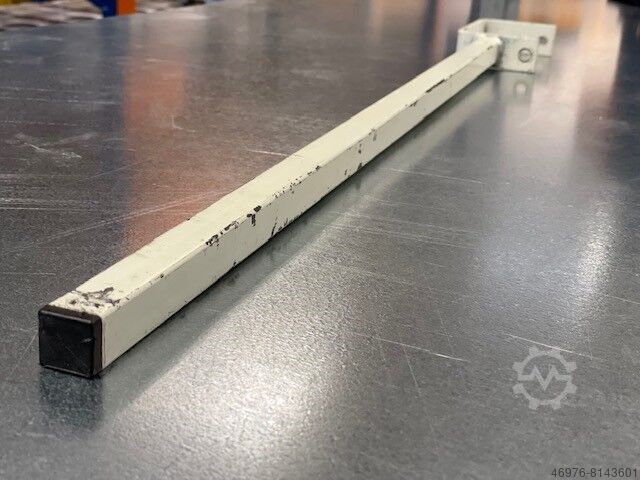 Fachteiler Fachtrenner Palettenregal Länge Rohr: 650 mm/ Materialfarbe: grauweiß