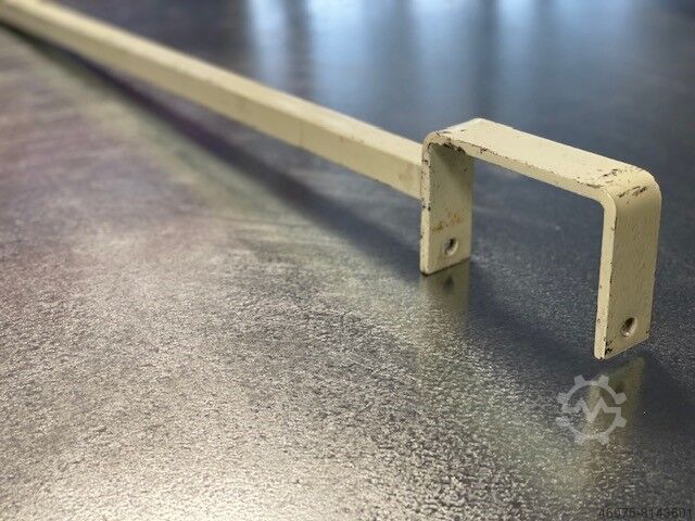 Fachteiler Fachtrenner Palettenregal Länge Rohr: 650 mm/ Materialfarbe: grauweiß