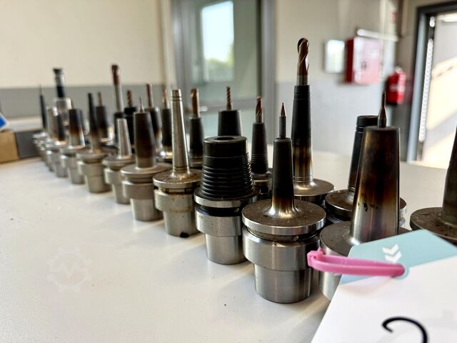 Lot of HSK-E 50 tool holders HAIMER/SCHUNK nan