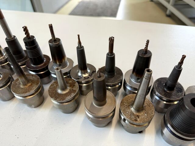 Lot of HSK-E 50 tool holders HAIMER/SCHUNK nan