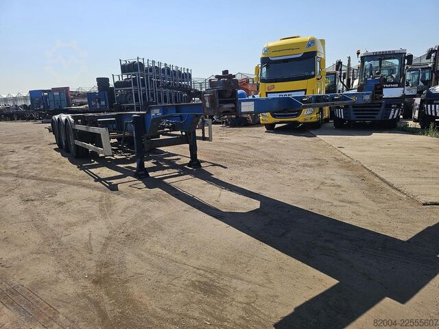 Container transport HRD NT CON.40 foot extendible chassis  2 x 20 foot ...