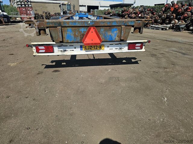 Container transport HRD NT CON.40 foot extendible chassis  2 x 20 foot ...