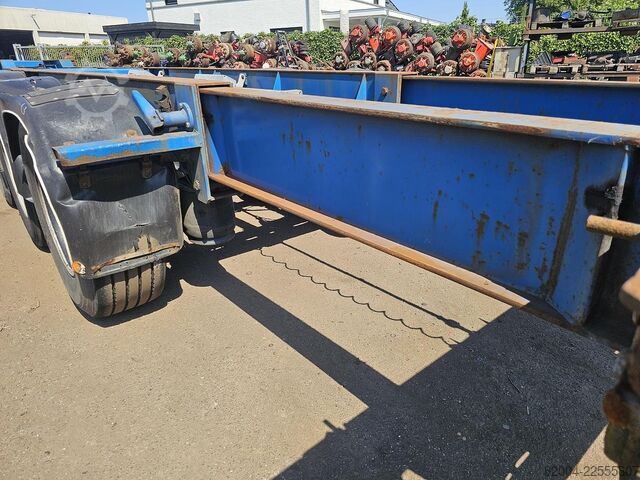 Container transport HRD NT CON.40 foot extendible chassis  2 x 20 foot ...