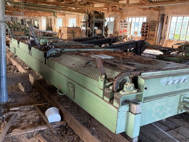 Mobile cross conveyor for round timber Baljer & Zembrod FQ 5