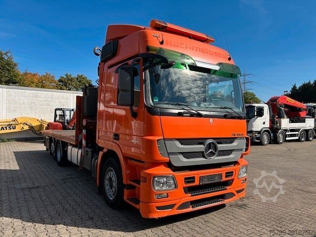 Truck mounted crane MERCEDES-BENZ Actros 2541 Plattform + FASSI Kran 6X2