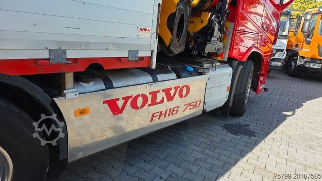 Autokran VOLVO Autokran FH16 750 Pritsche EFFER 395/8S Lenk