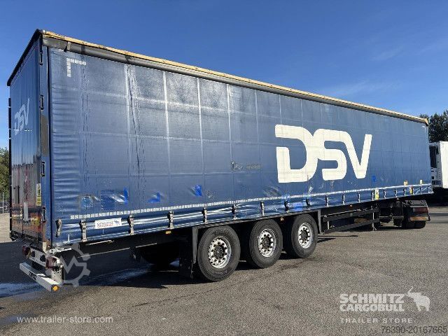 Open semitrailer with tarp Schmitz Cargobull Semitrailer Curtainsider Standard