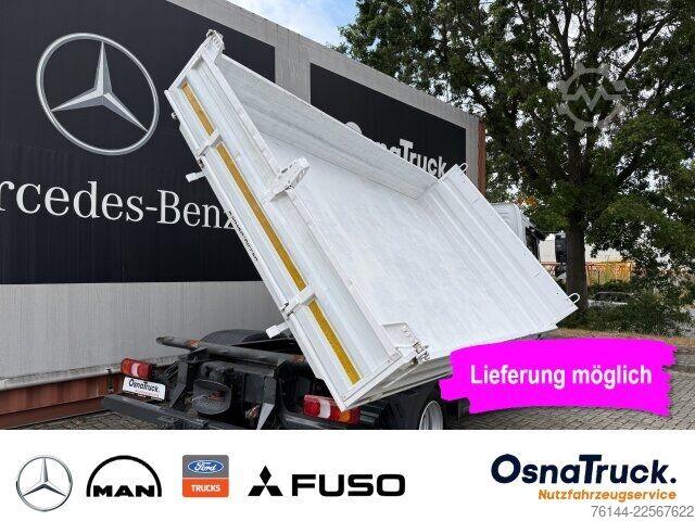 Transporter mit Kipper Mercedes-Benz Atego 816 Dreiseitenkipper "Meiller" Klima,2xAHK