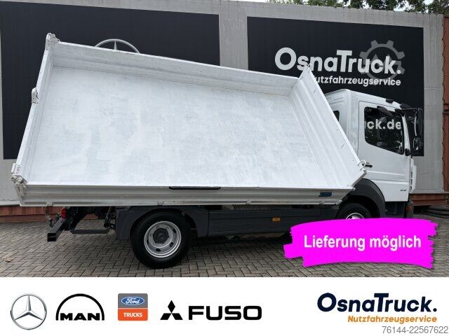 Transporter mit Kipper Mercedes-Benz Atego 816 Dreiseitenkipper "Meiller" Klima,2xAHK