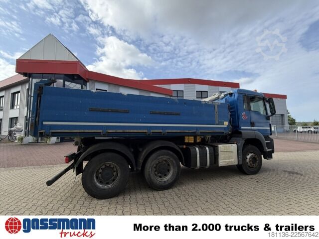 Tipper truck MAN TGS 26.460 6x4 BB, Intarder, Alu-Bordwände