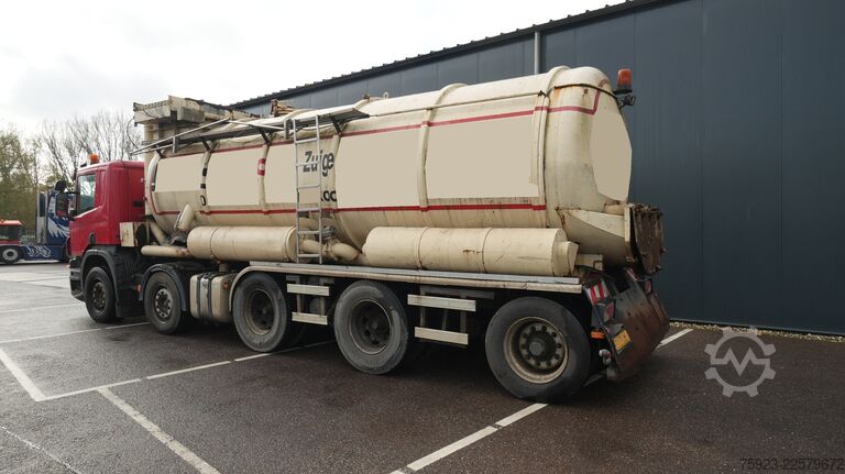 Tanker truck Scania P 380 – 10x4 blow and suck truck