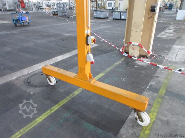 Kranhimmel Kran Hallenkran Kranbahn Abus LPK Portalkran Hallenkran Bockkran 5x7m 500Kg 0,5t Abus Kettenzug rollbar