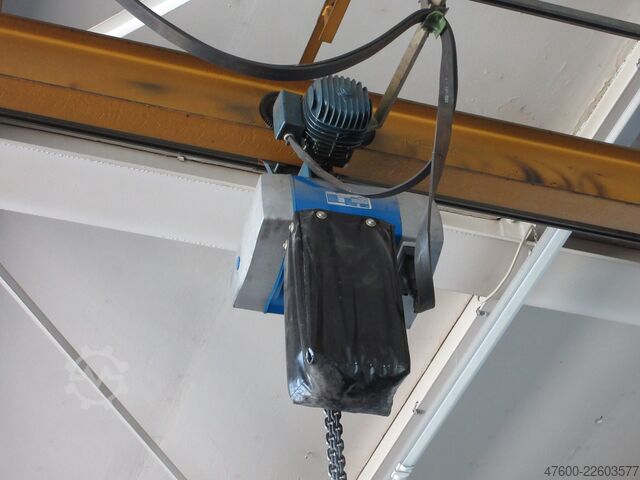 Brückenkran Hallenkran Hängekranbahn Stahl 2000KG Hängekran Kran Breite 8,4m Kranhimmel Portalkran Kran Spur 7m