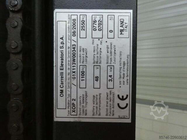 XOP 2 ac LINDE / OM XOP 2 ac