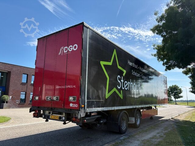 Box body Groenewegen DRO-14-20 B 2-Axle Closed Box / BPW Axles / Ste...