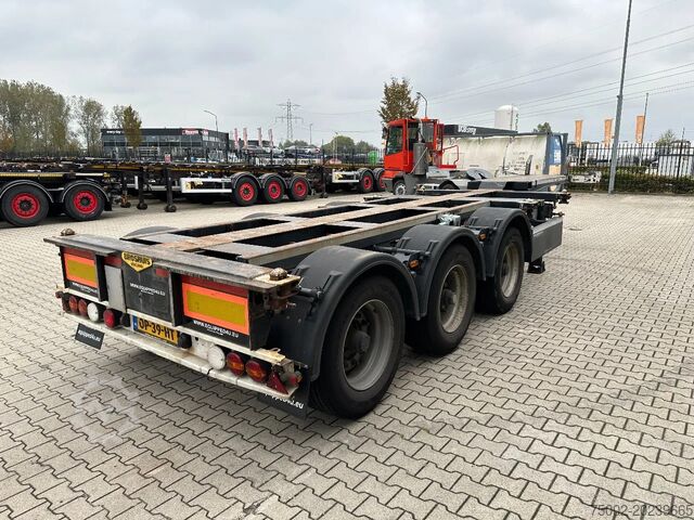 Container transportation Broshuis 3UCC-39/45 FLN, 45FT High Cube multi, BPW, lift...