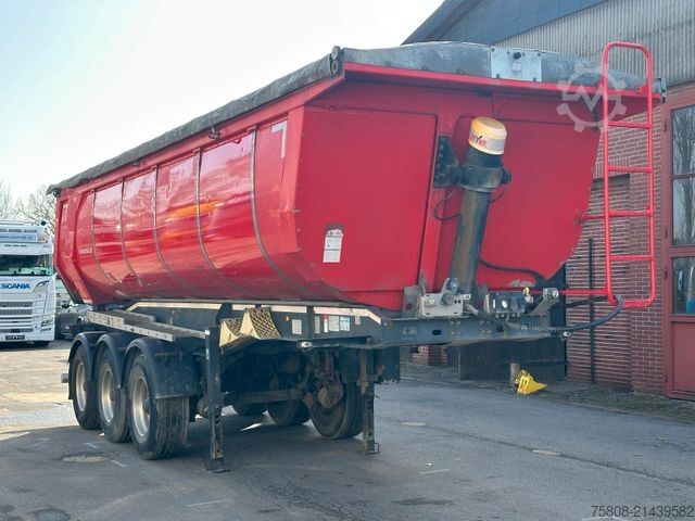 Tipper semitrailer SCHWARZMÜLLER K Serie Thermomulde 2x Lift deck