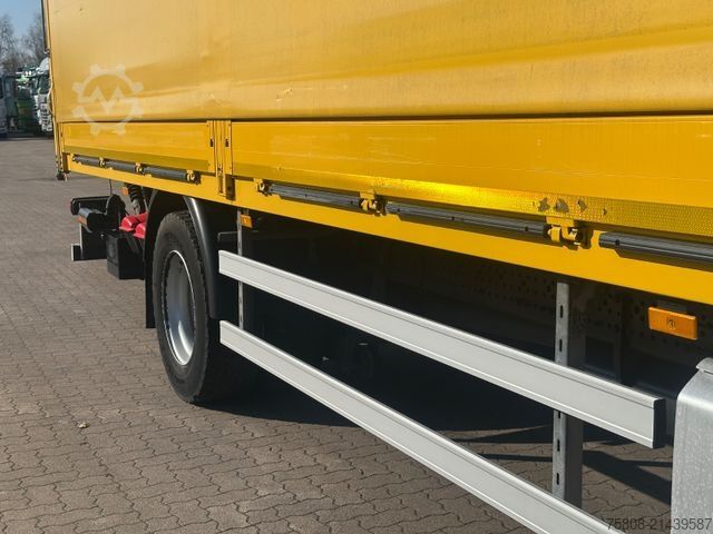 Flatbed truck with tarp MERCEDES-BENZ Antos 1830 4x2 Pritche Plane 7,20m LBW 2t. AHK