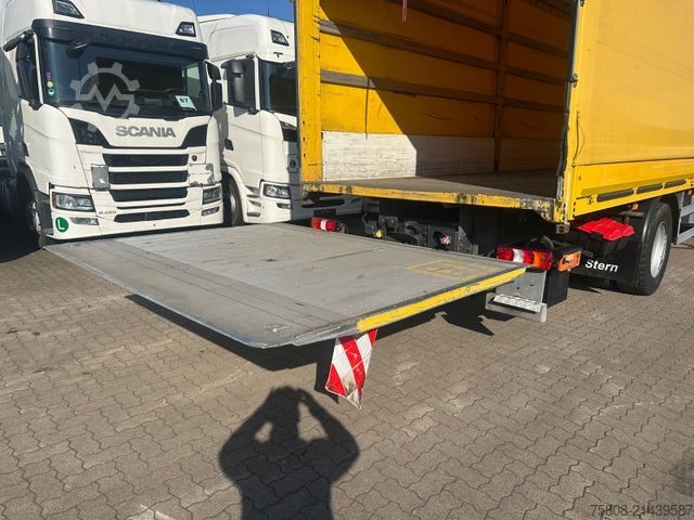 Flatbed truck with tarp MERCEDES-BENZ Antos 1830 4x2 Pritche Plane 7,20m LBW 2t. AHK