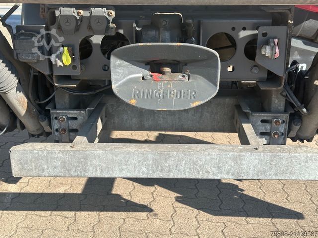 Flatbed truck with tarp MERCEDES-BENZ Antos 1830 4x2 Pritche Plane 7,20m LBW 2t. AHK