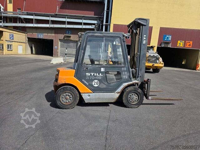 Front loader forklift STILL R-70-40 Frontstapler miut Triplex Mast, Vollkab
