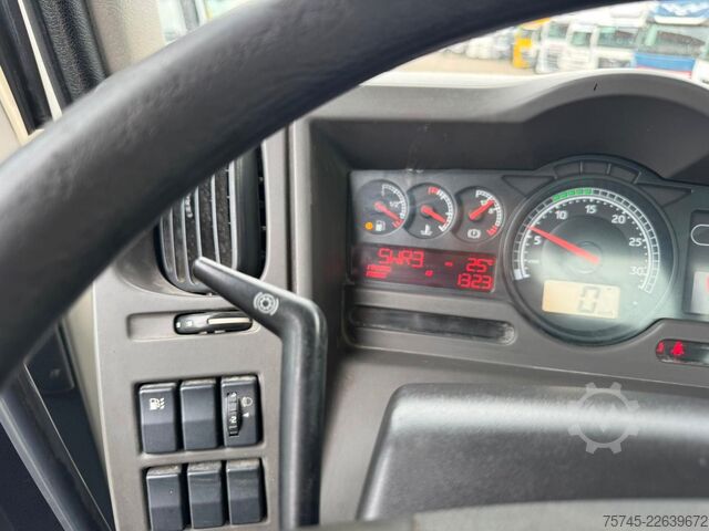 LKW mit Pritsche (offen) RENAULT KERAX 460 * PRITSCHE * HMF KRAN 10,2N M *8 X 4*