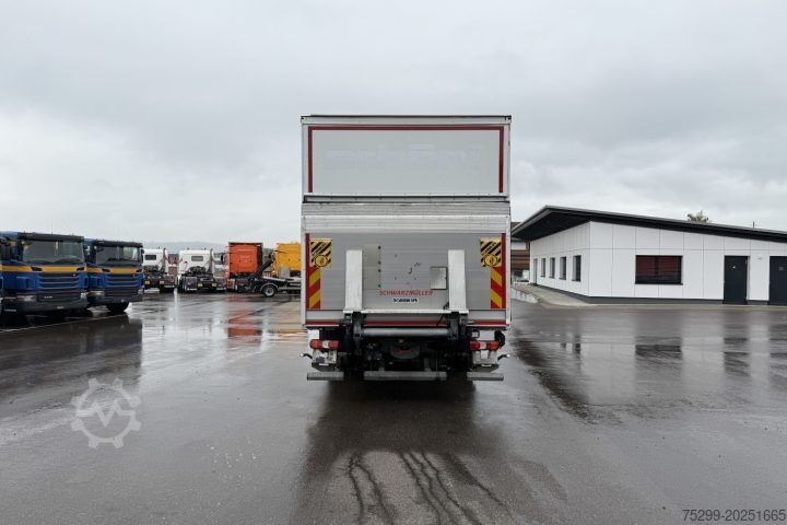 Box truck Mercedes-Benz Actros 1846 Koffer mit HB / Swiss-Vehicle