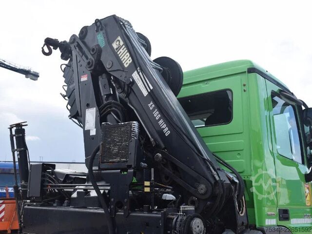 Hook arm system Mercedes-Benz Actros 3236 Hooklift + Hiabcrane