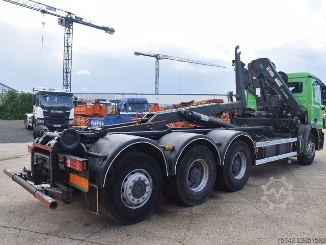 Hook arm system Mercedes-Benz Actros 3236 Hooklift + Hiabcrane