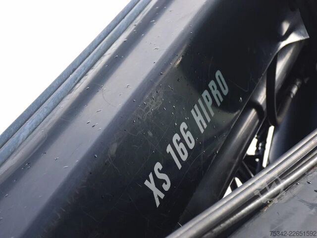 Hook arm system Mercedes-Benz Actros 3236 Hooklift + Hiabcrane