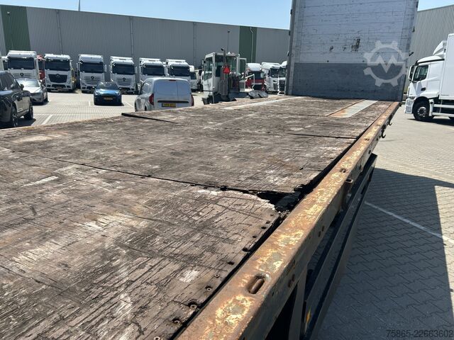 Plattformanhänger Schmitz Cargobull S 01 / Plateau - Flat Bed / SAF Drum / 2x Lifta...
