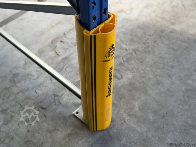 High-bay warehouse post protection impact protection A-Safe Ständerschutz Typ: P-03-01-0026