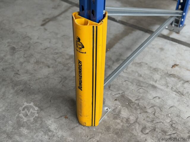 High-bay warehouse post protection impact protection A-Safe Ständerschutz Typ: P-03-01-0026