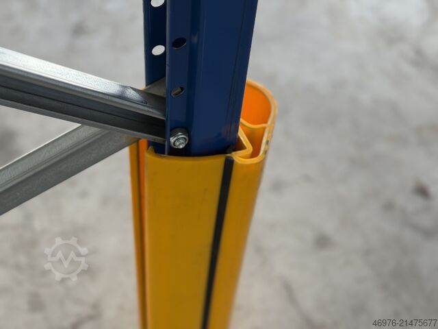 High-bay warehouse post protection impact protection A-Safe Ständerschutz Typ: P-03-01-0026