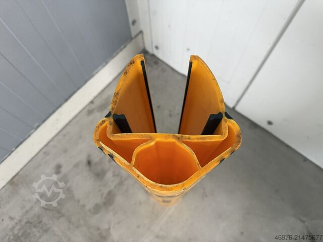 High-bay warehouse post protection impact protection A-Safe Ständerschutz Typ: P-03-01-0026
