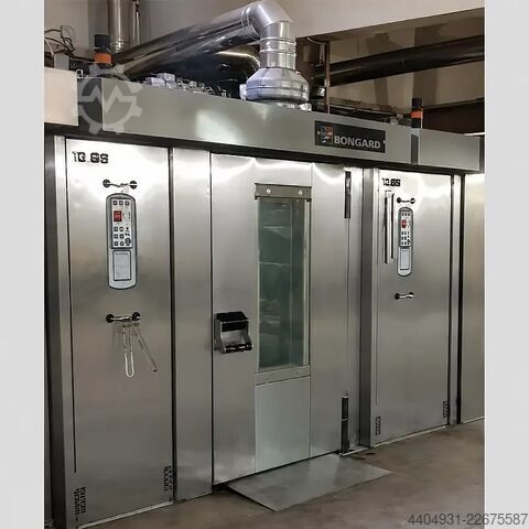 Rotary oven, gas or oil-fired, 800 x 1000 mm Bongard 10.83MG