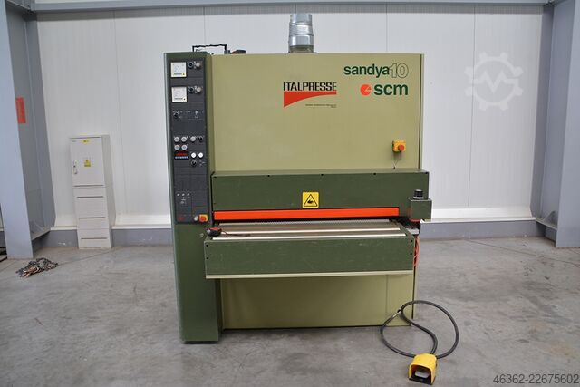 Wide belt sander SCM SANDYA 10 - 3 AGREGATY