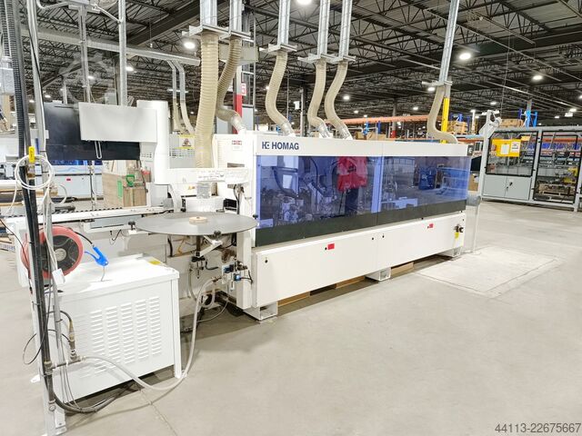 Single-side Edge bander - RIGHT SIDE BRANDT (HOMAG Group) EdgeTeq S-300 (KDF 440 C)