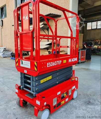 Working platform (scissor lift) Magni ES0607EP 5,60m Elektro Neugerät